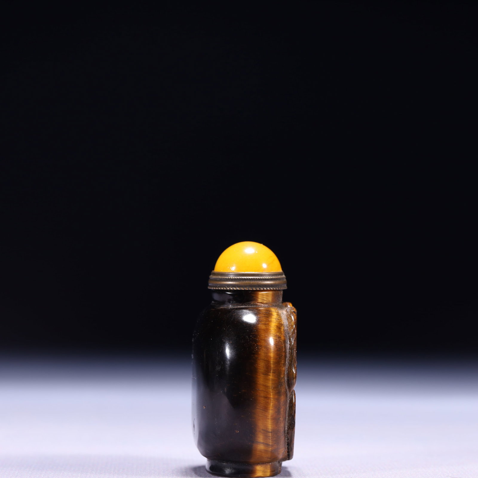 An Exquisite Agate Gourd Pattern Snuff Bottle - 4