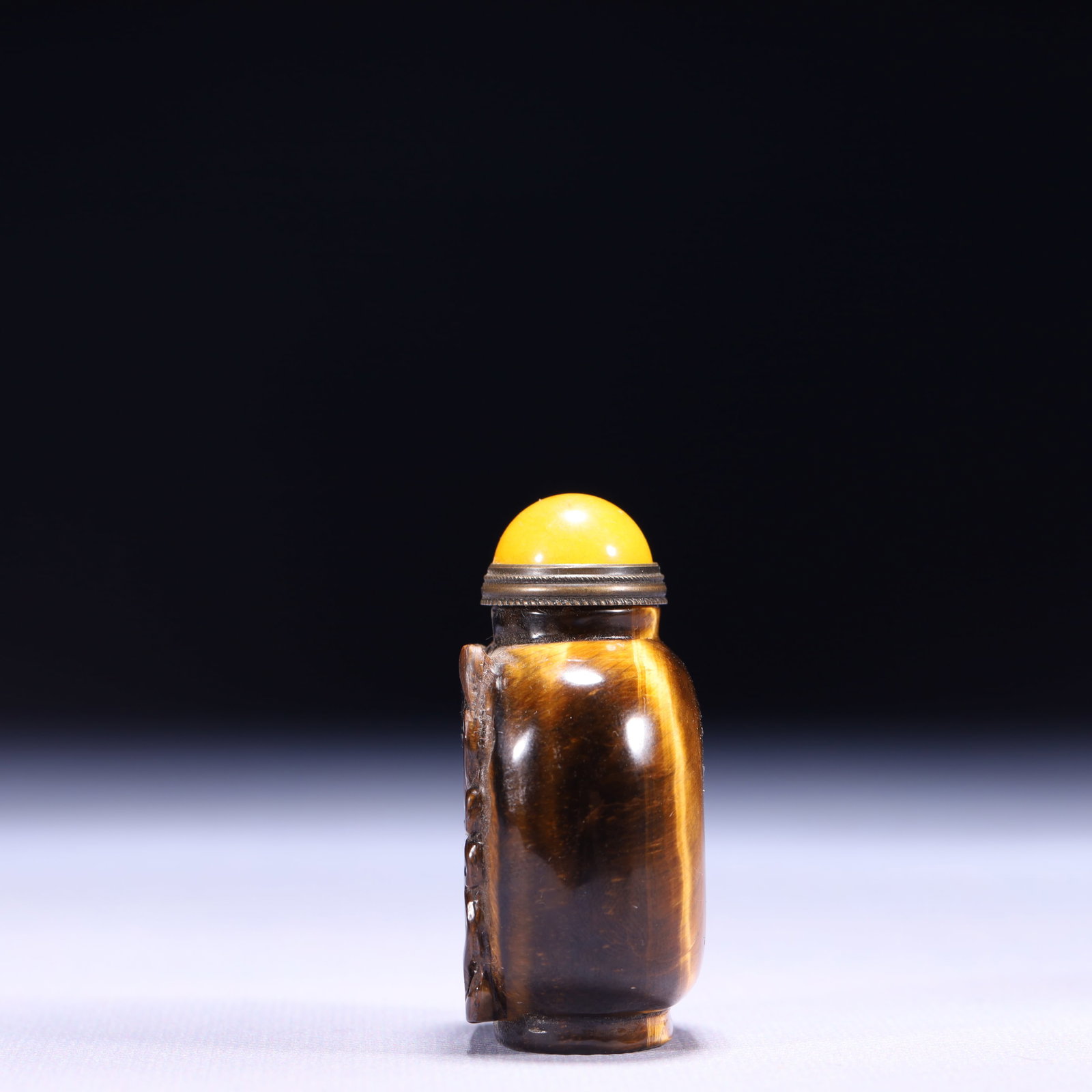 An Exquisite Agate Gourd Pattern Snuff Bottle - 7