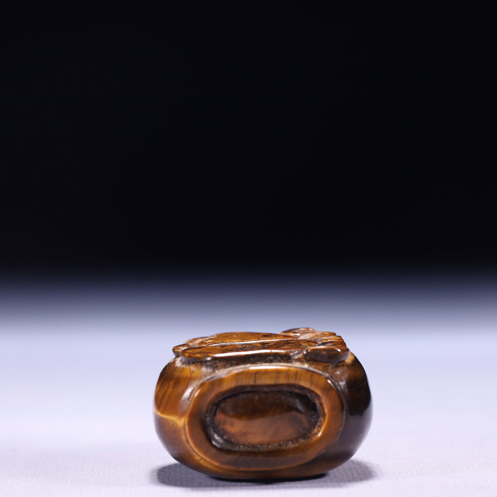 An Exquisite Agate Gourd Pattern Snuff Bottle - 9