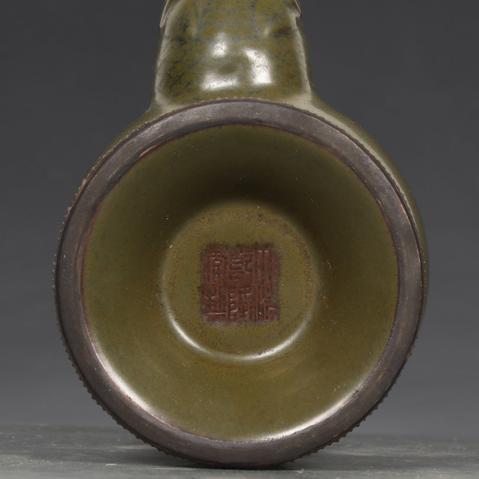An Exquisite Teadust Glazed Pot - 8