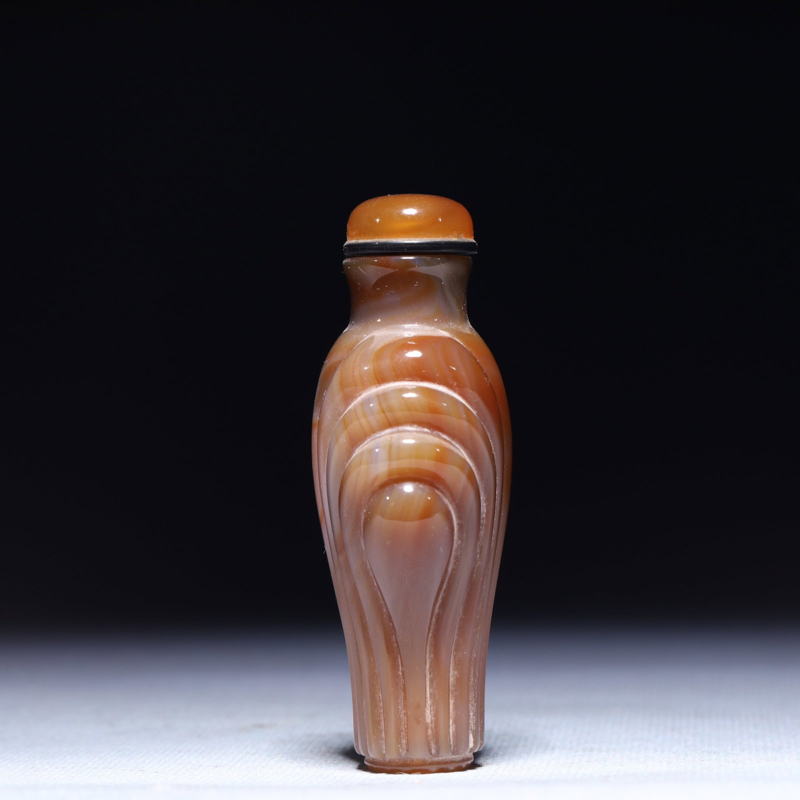 An Exquisite Agate Snuff Bottle - 3