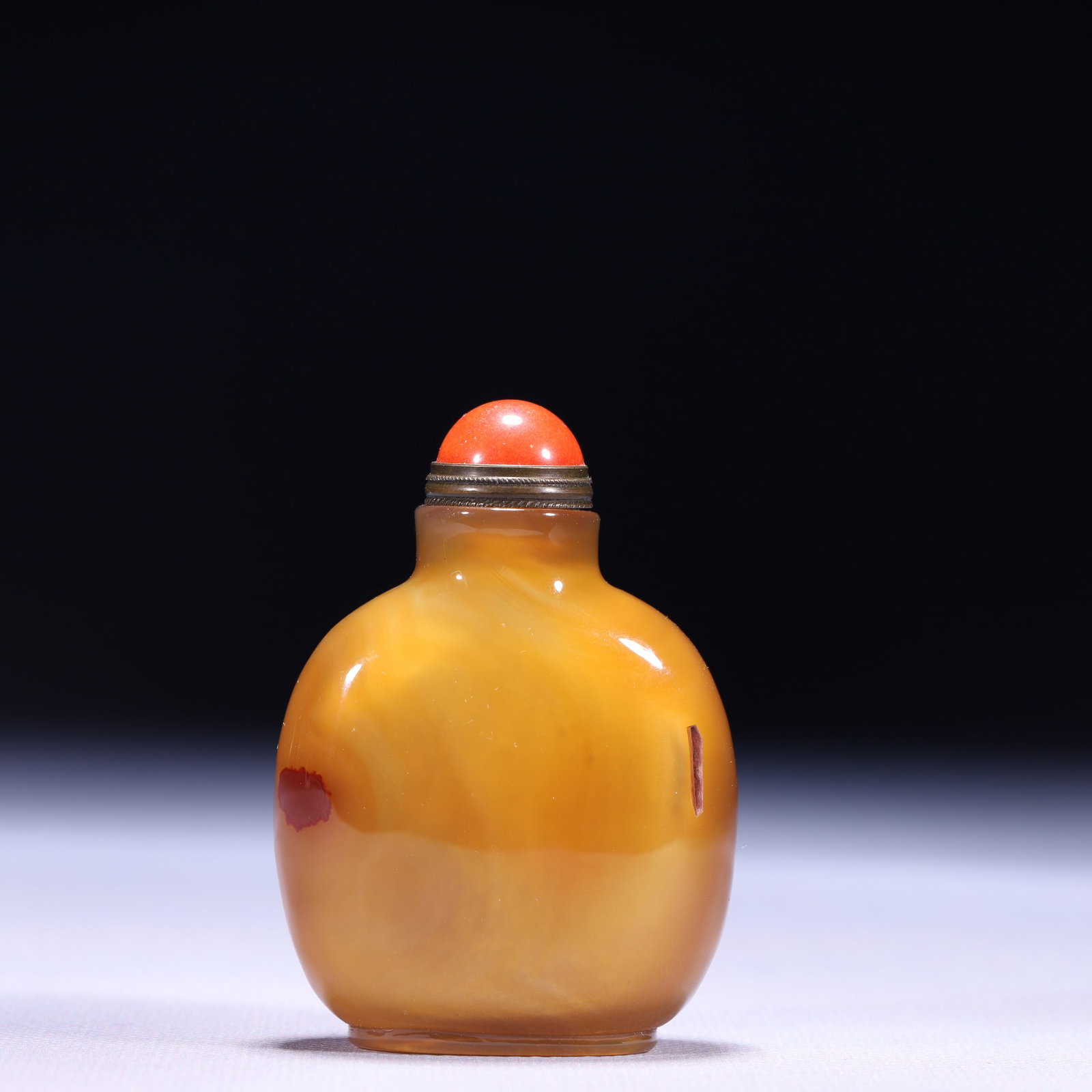 An Exquisite Agate Figure Pattern Snuff Bottle - 5