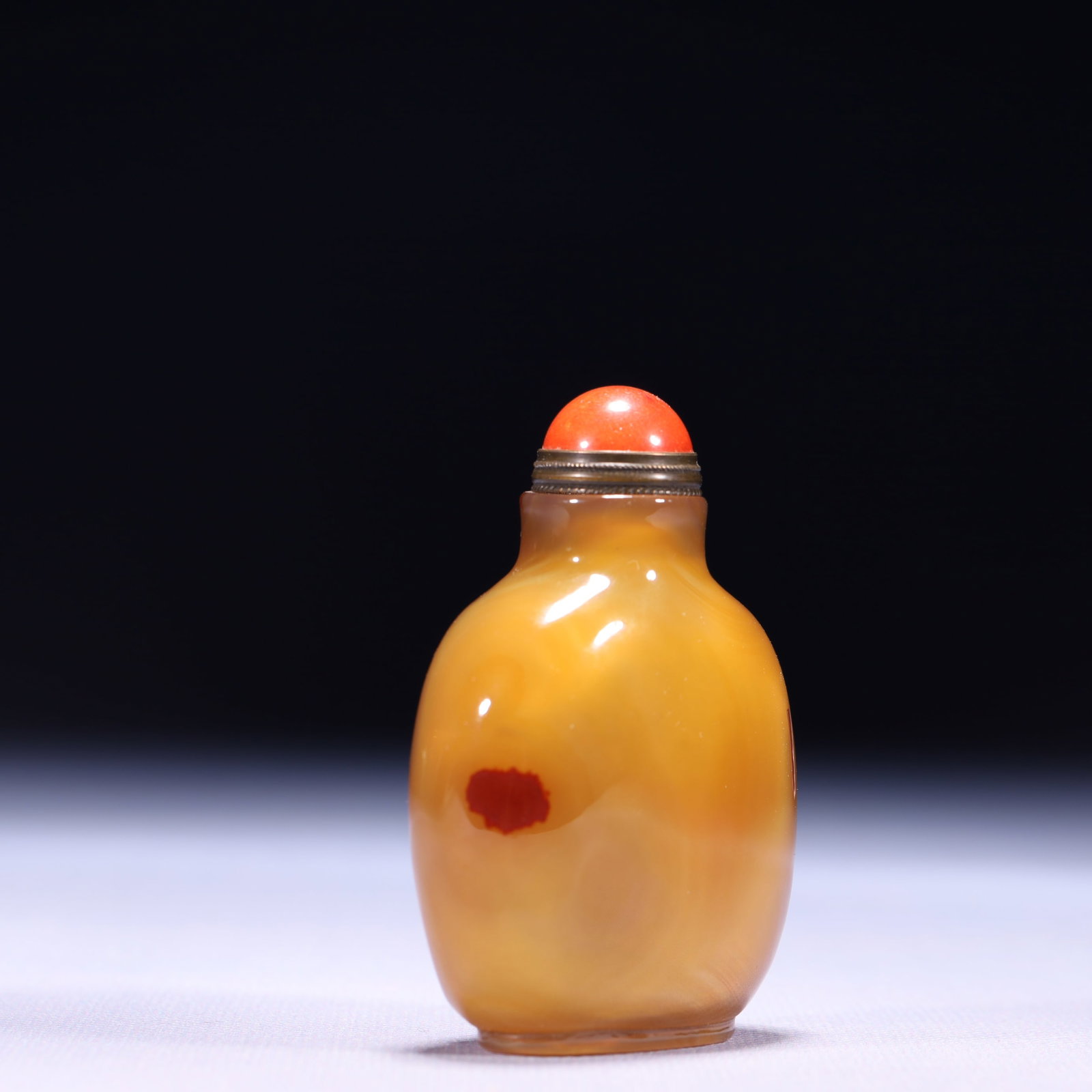 An Exquisite Agate Figure Pattern Snuff Bottle - 6