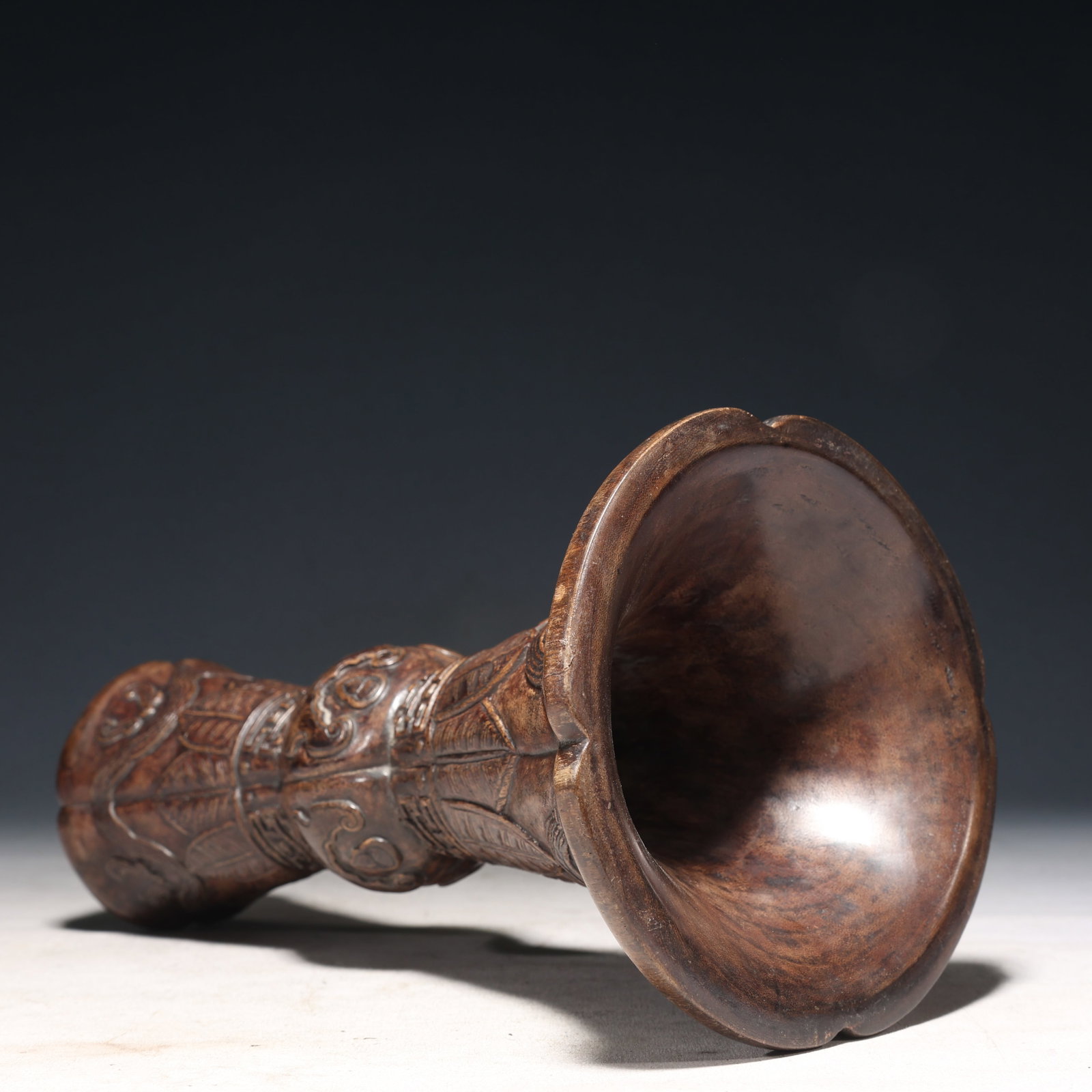 A Rare Eaglewood Vase - 7