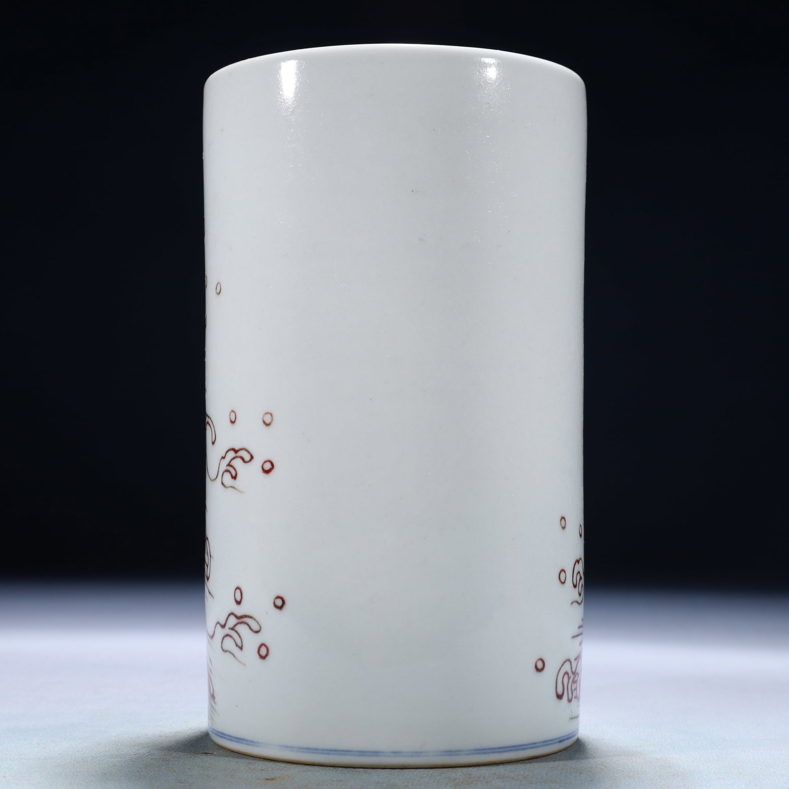 A Precious White Jade Pine Pattern Ornament - 4