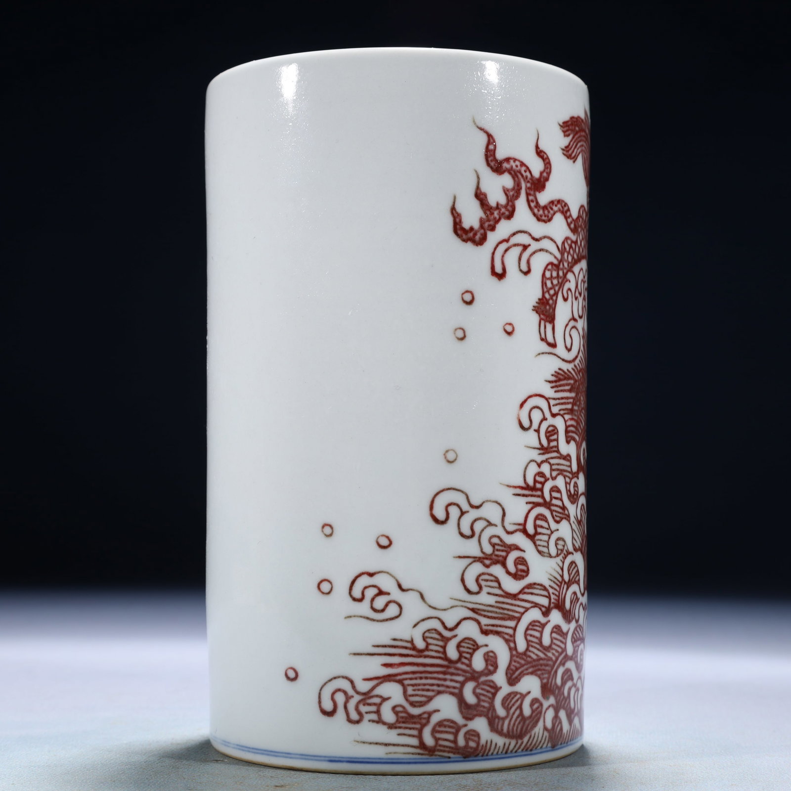A Precious White Jade Pine Pattern Ornament - 5