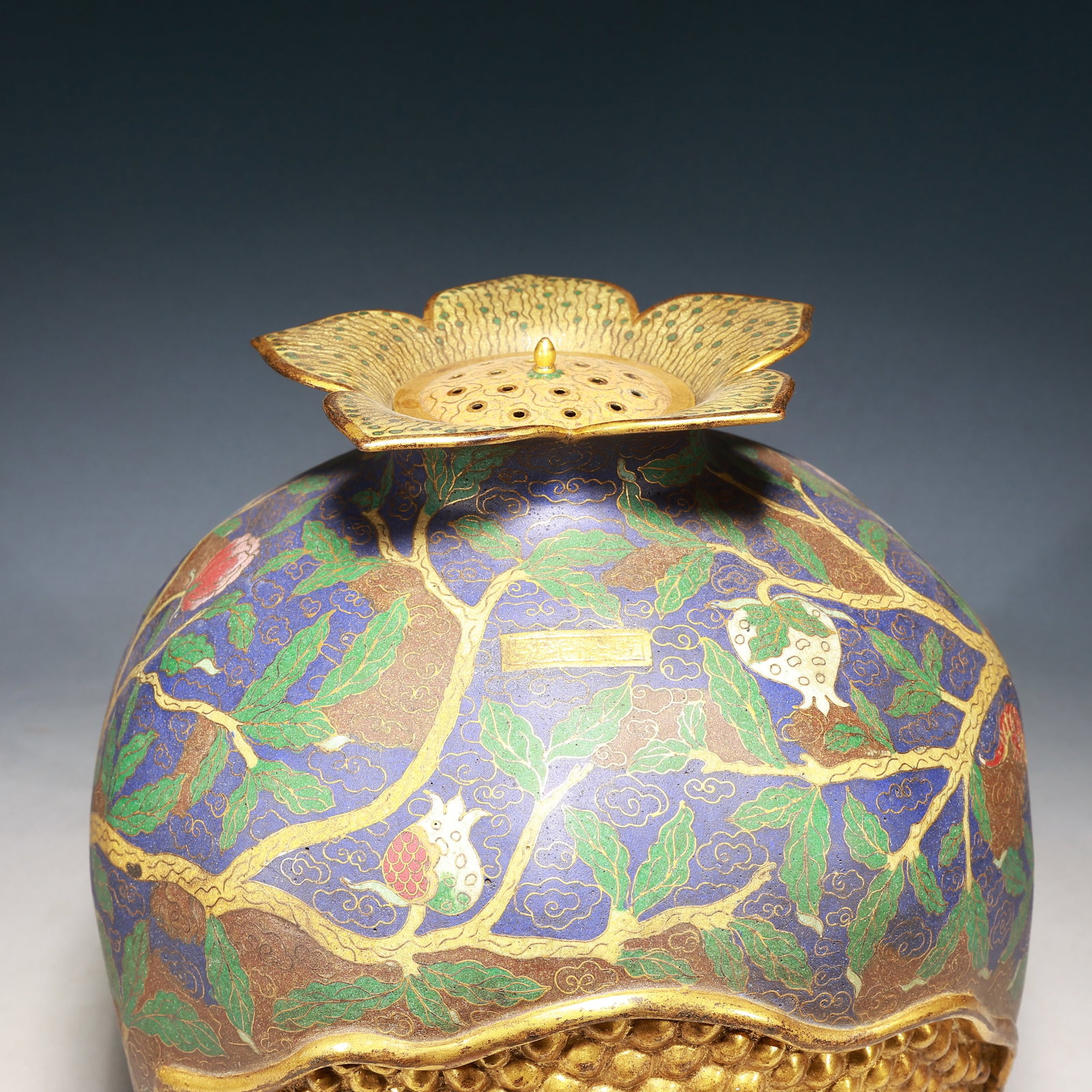 A Rare Gilt Silver Dragon Pattern Ewer - 2