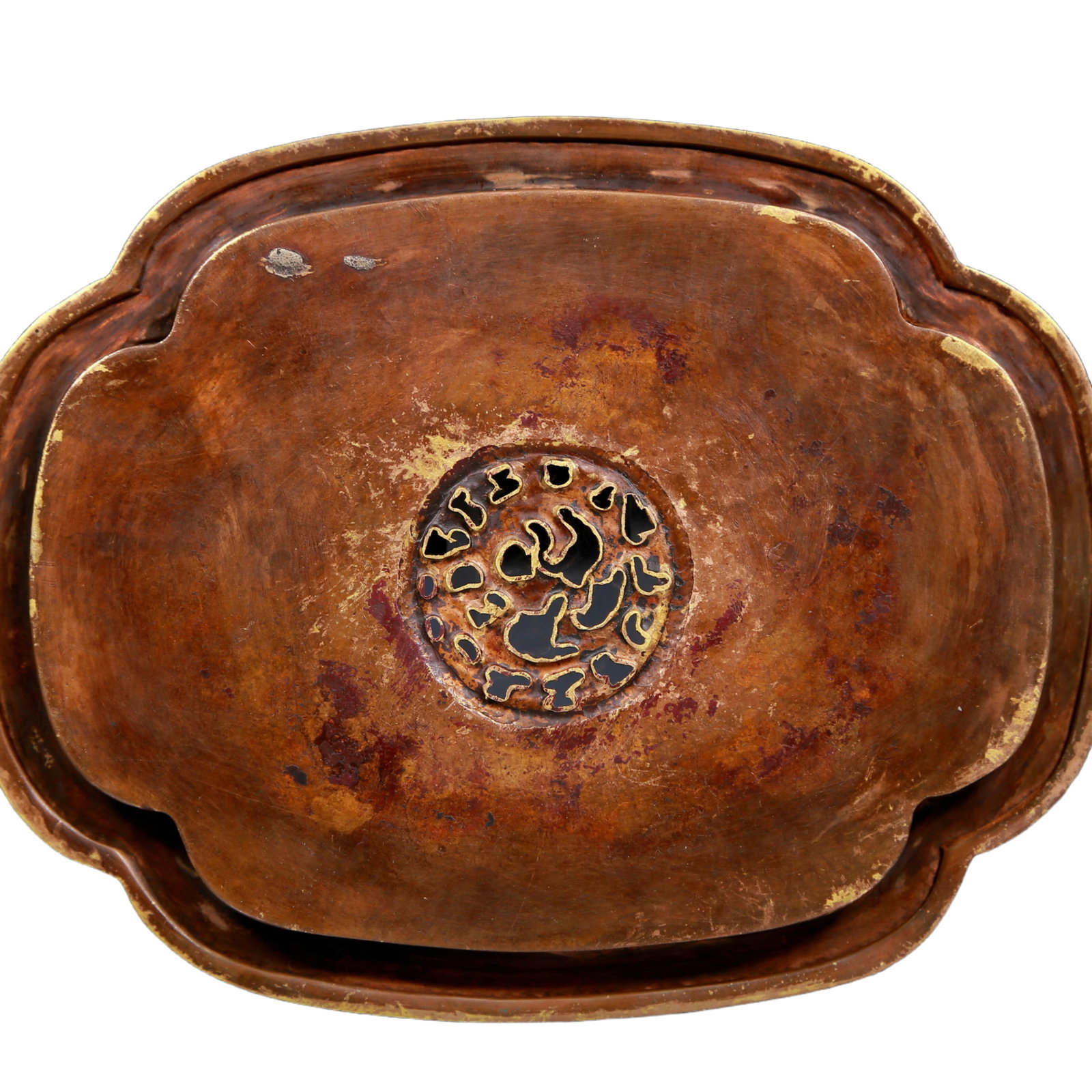 An Exquisite Cloisonne Lotus Pattern Box - 7