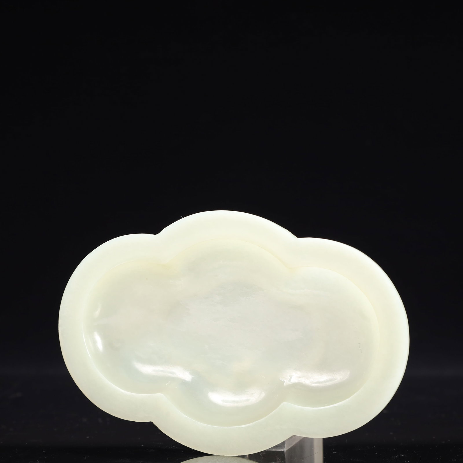 An Exquisite White Jade Brush Washer - 2