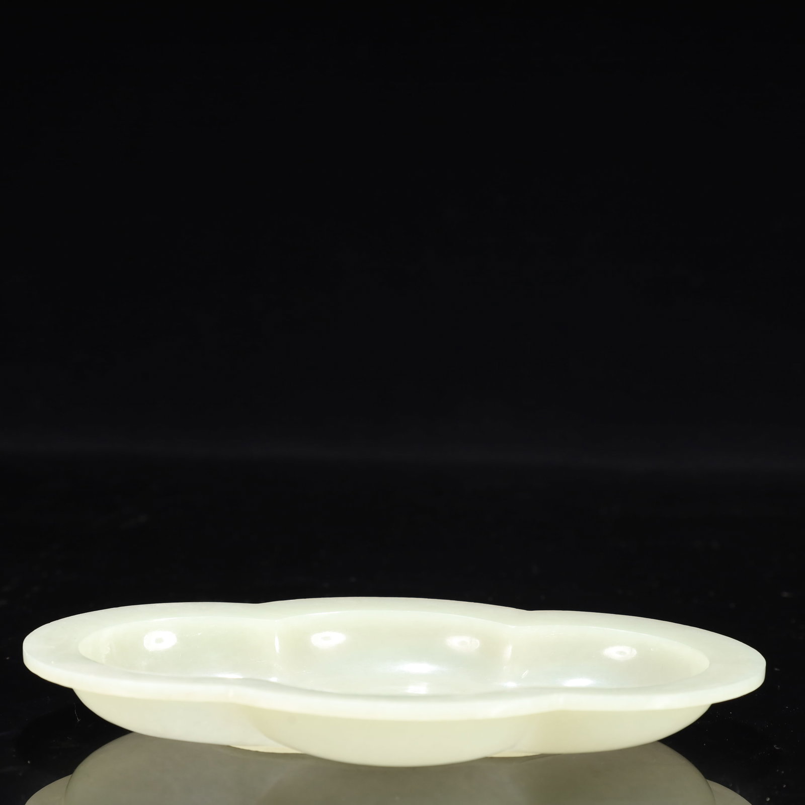 An Exquisite White Jade Brush Washer - 5