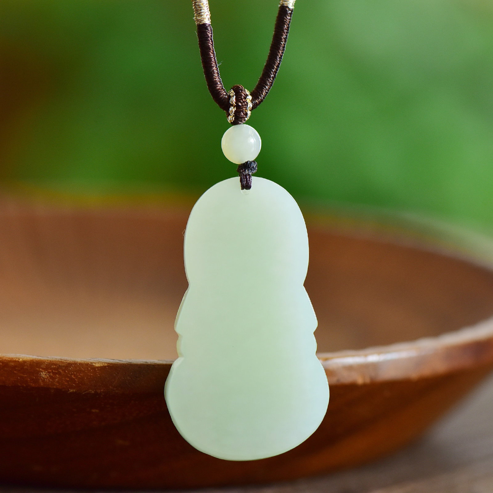 An Exquisite White Jade Dragon Pattern Pendant - 5