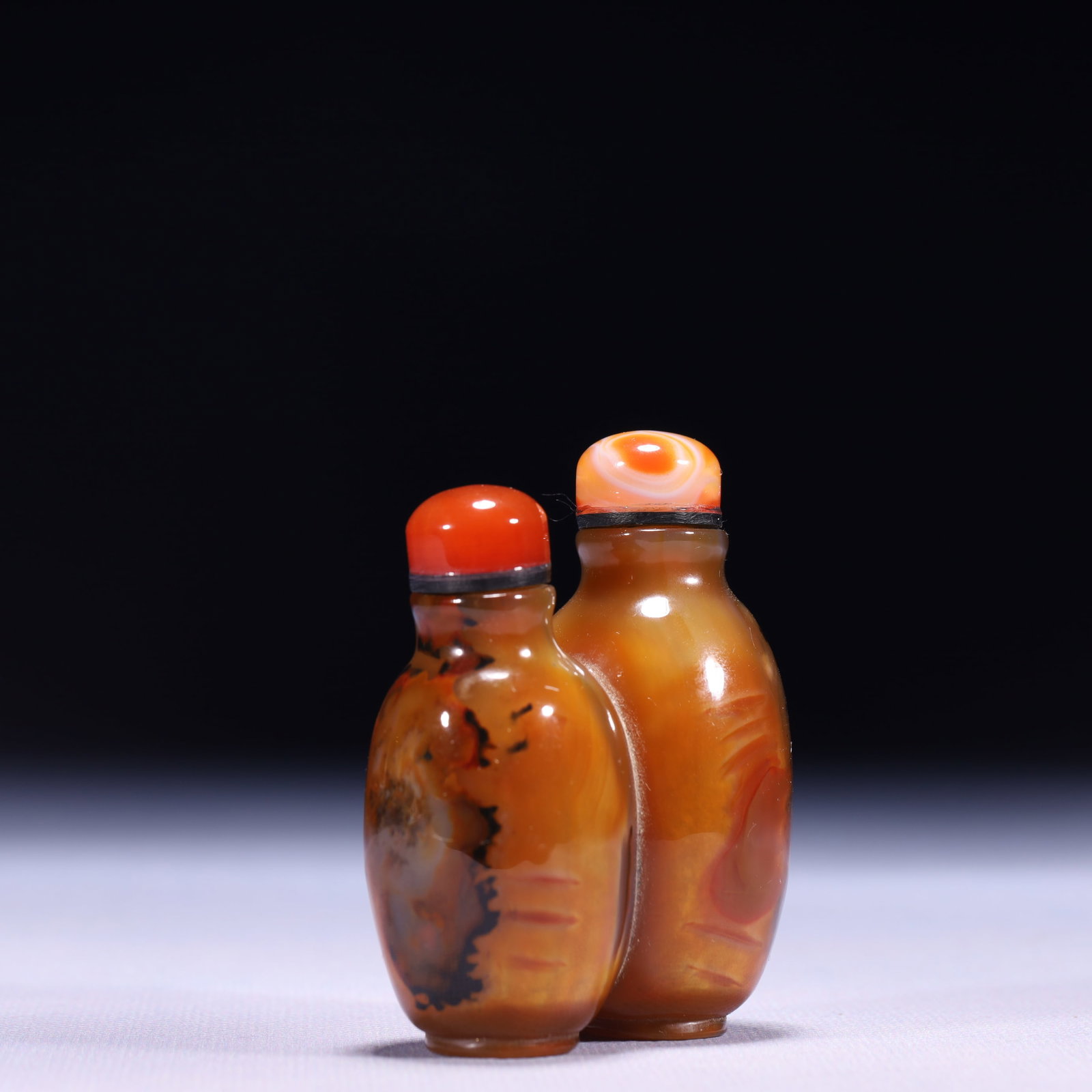 An Exquisite Agate Conjoined bottles - 2