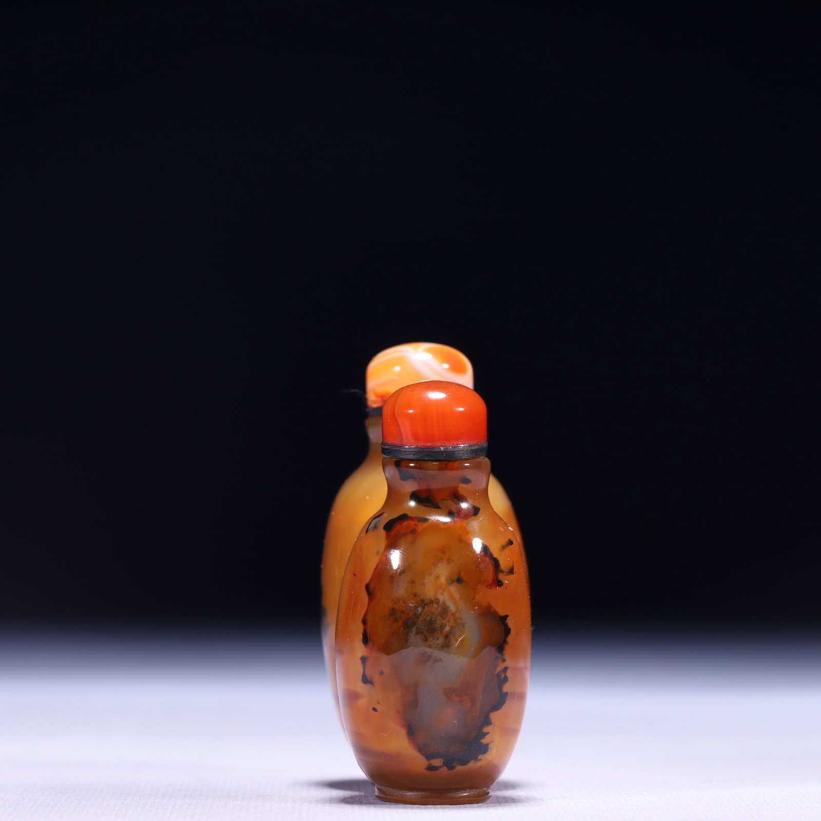 An Exquisite Agate Conjoined bottles - 3
