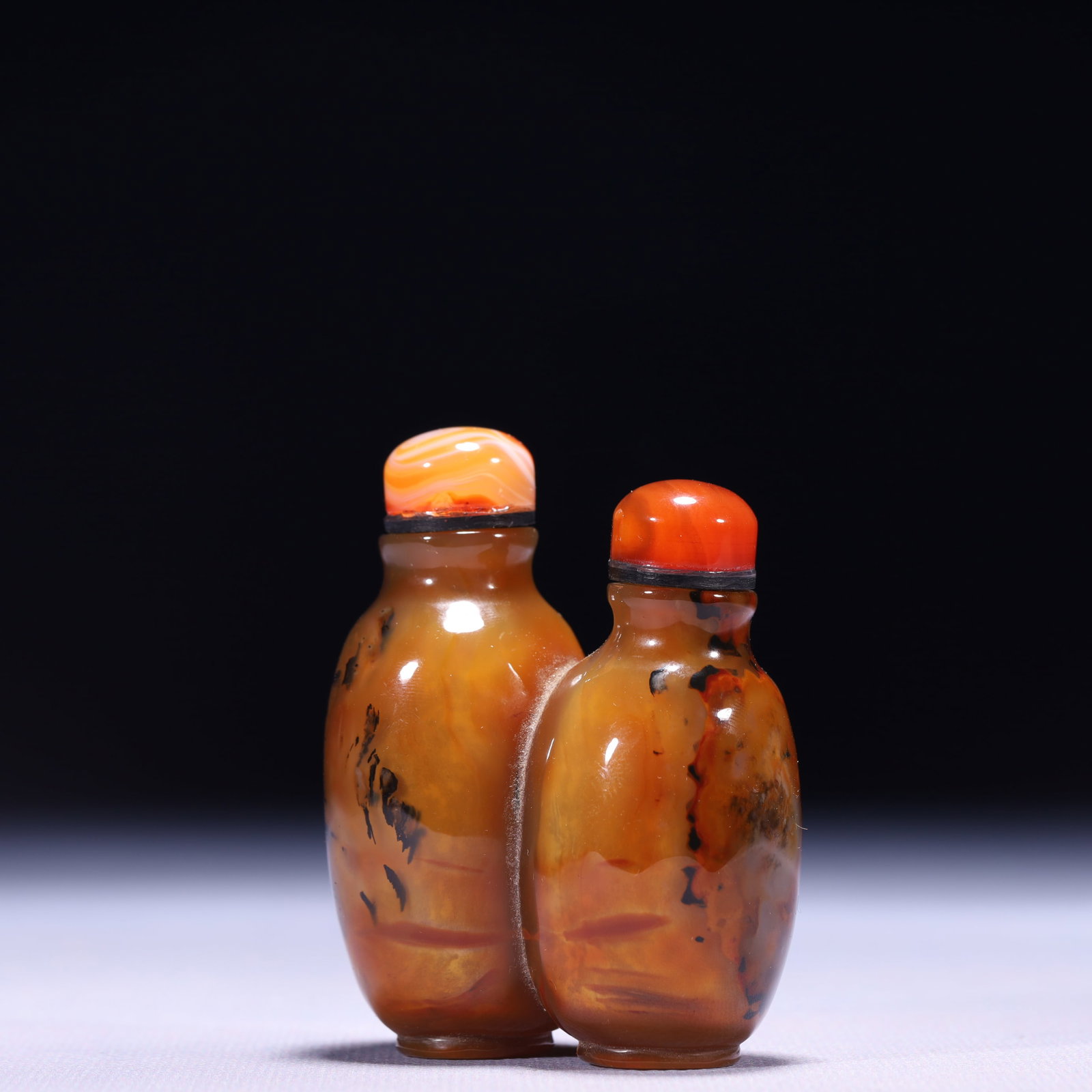 An Exquisite Agate Conjoined bottles - 4