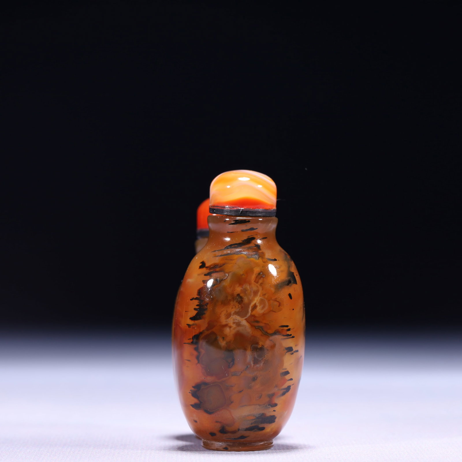An Exquisite Agate Conjoined bottles - 7