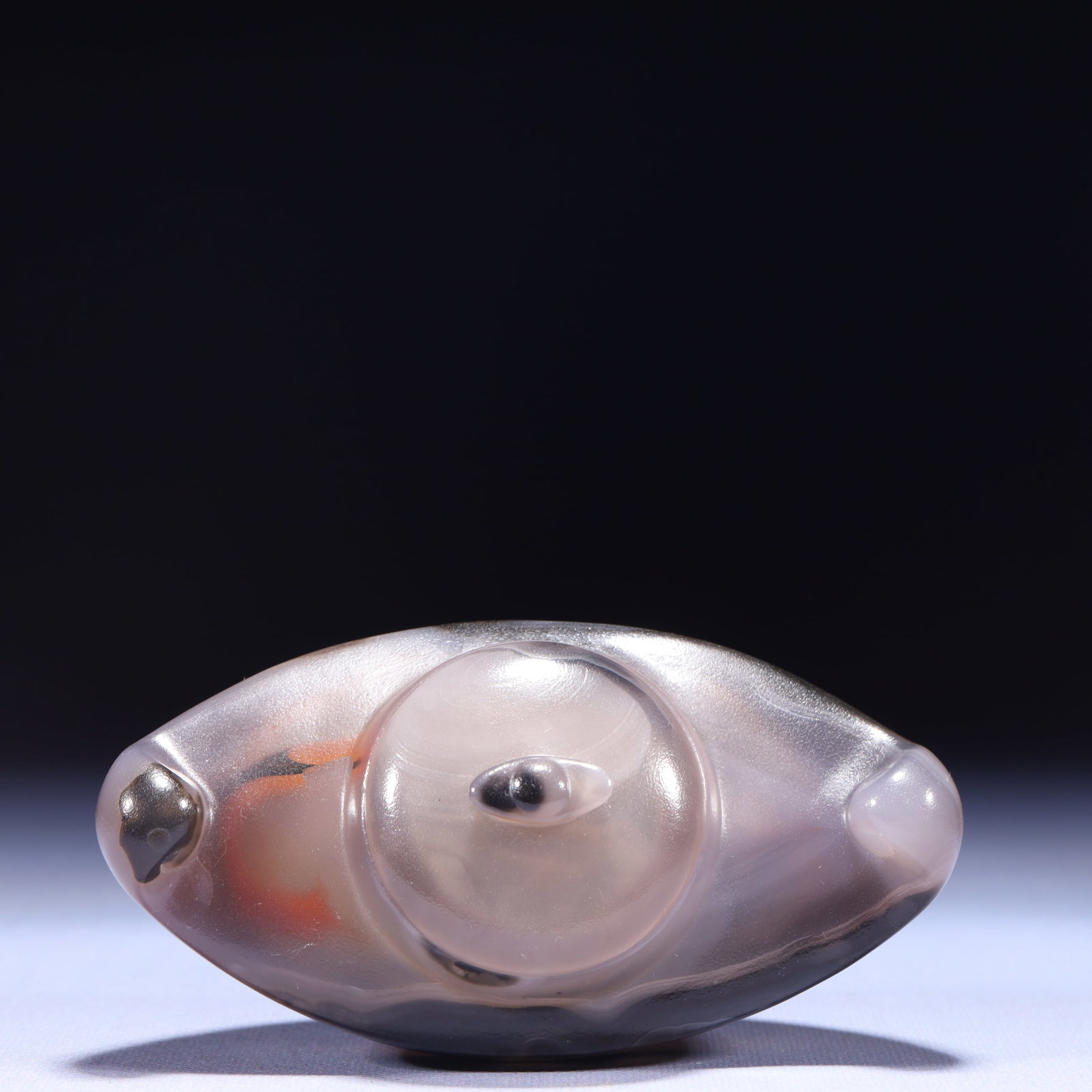 An Exquisite Agate Brush Washer - 12