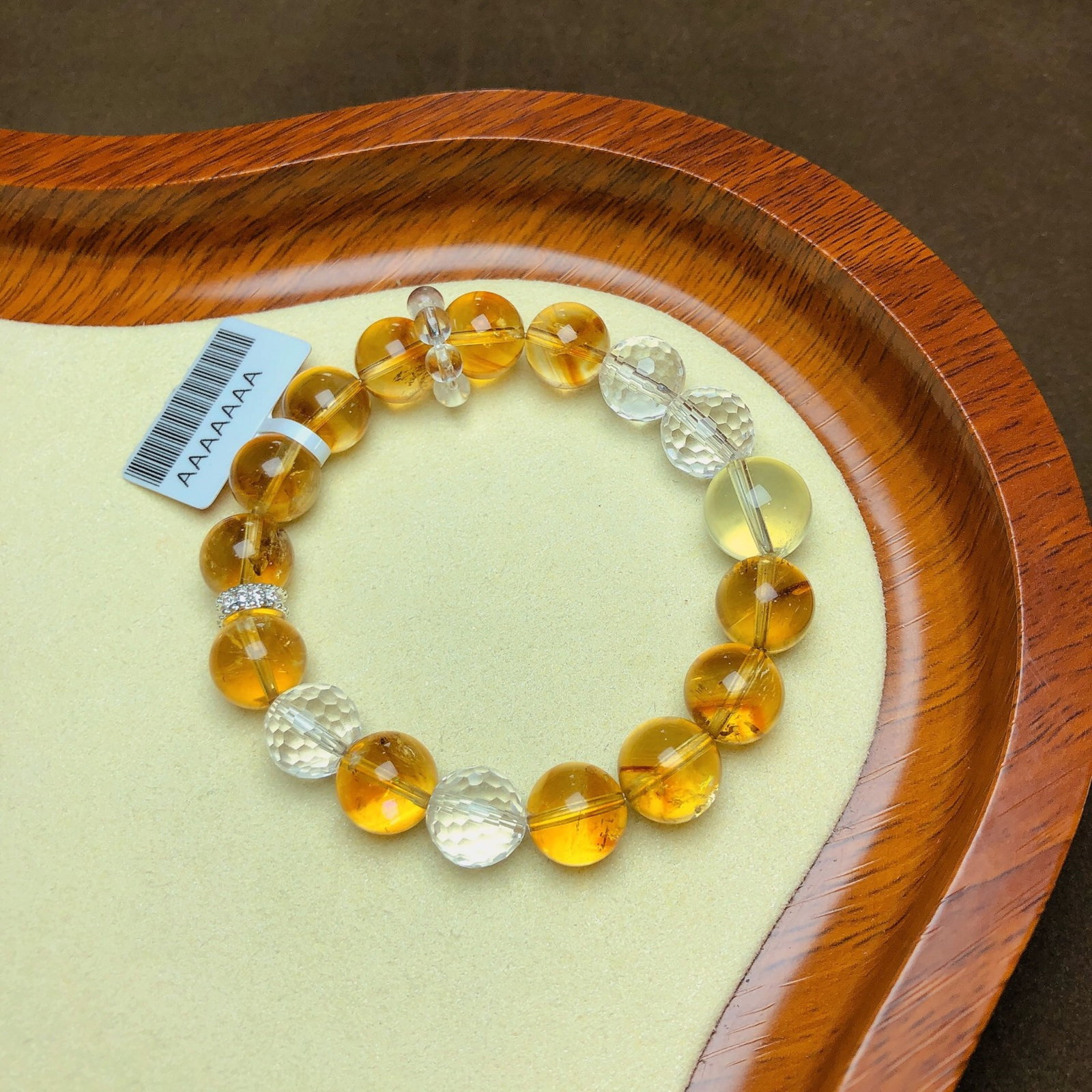An Exquisite Crystal Bracelets: An Exquisite Crystal Bracelets,Size:0.4in,Weight:30.3g 水晶手串