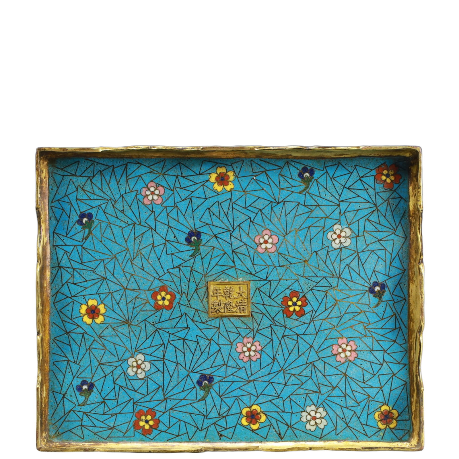 An Exquisite Cloisonne Dragon Pattern Box - 7