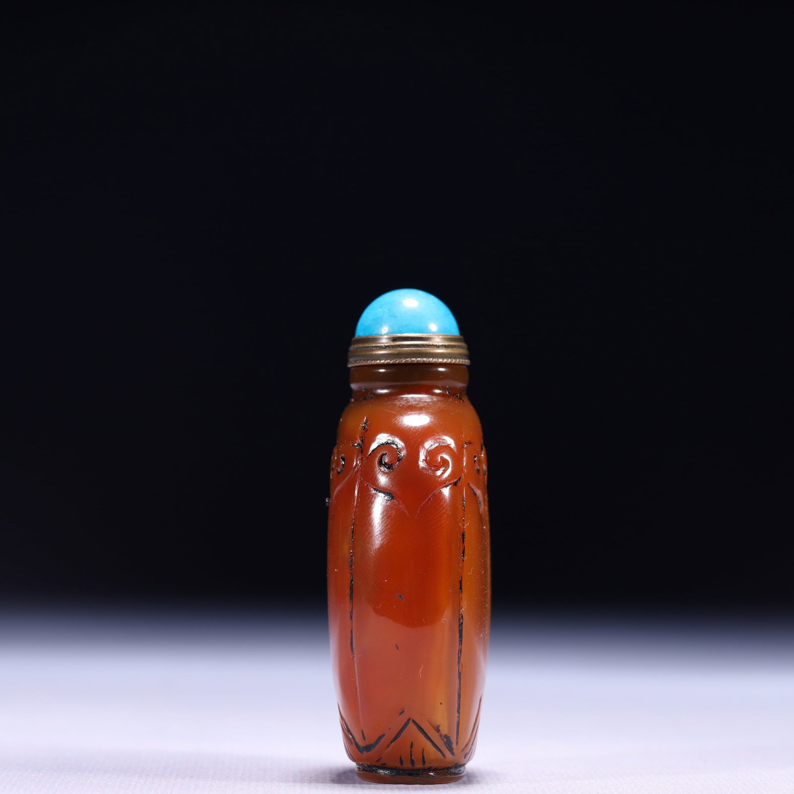 An Exquisite Agate Snuff Bottle - 3