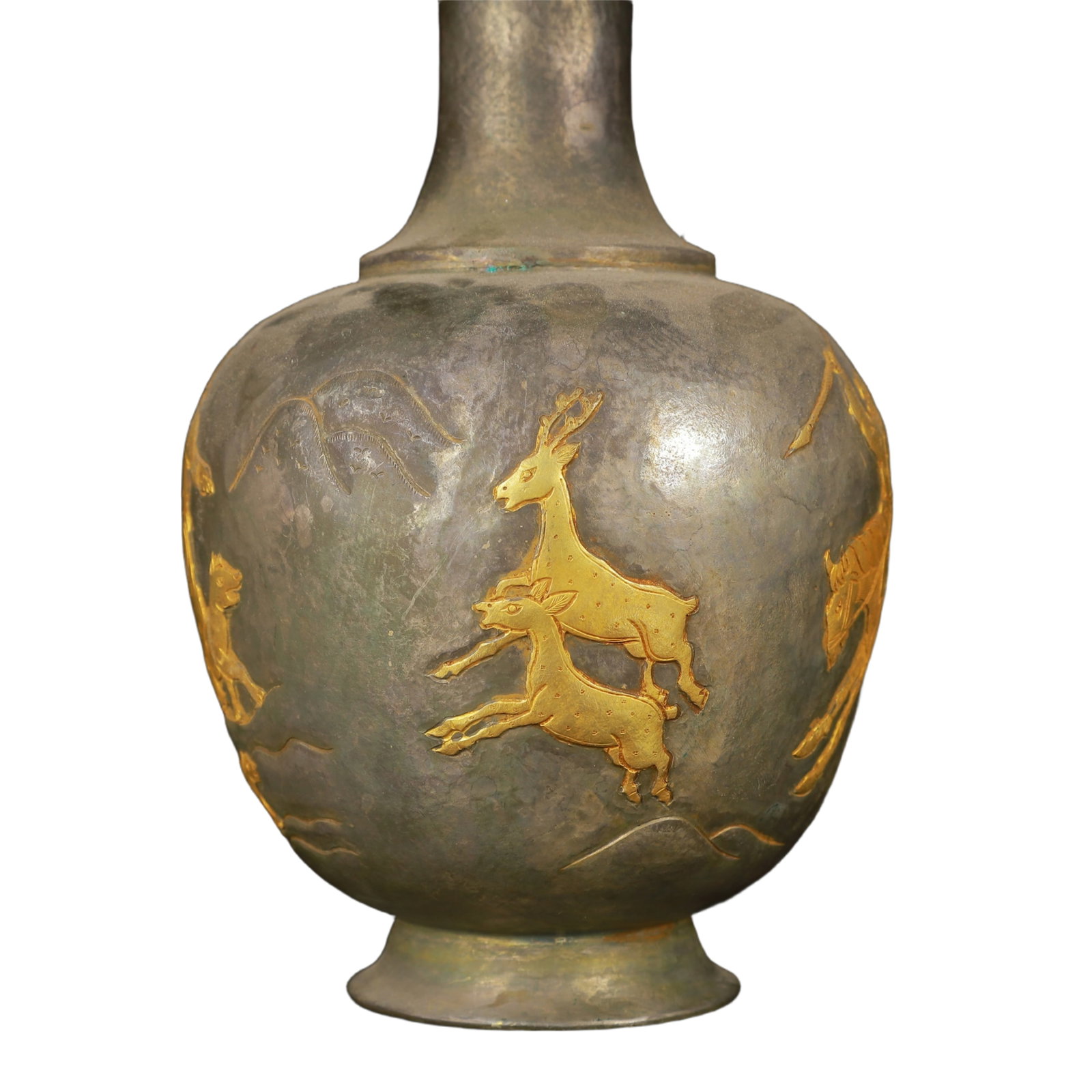 An Exquisite Gilt Silver Figure Pattern Vase - 8