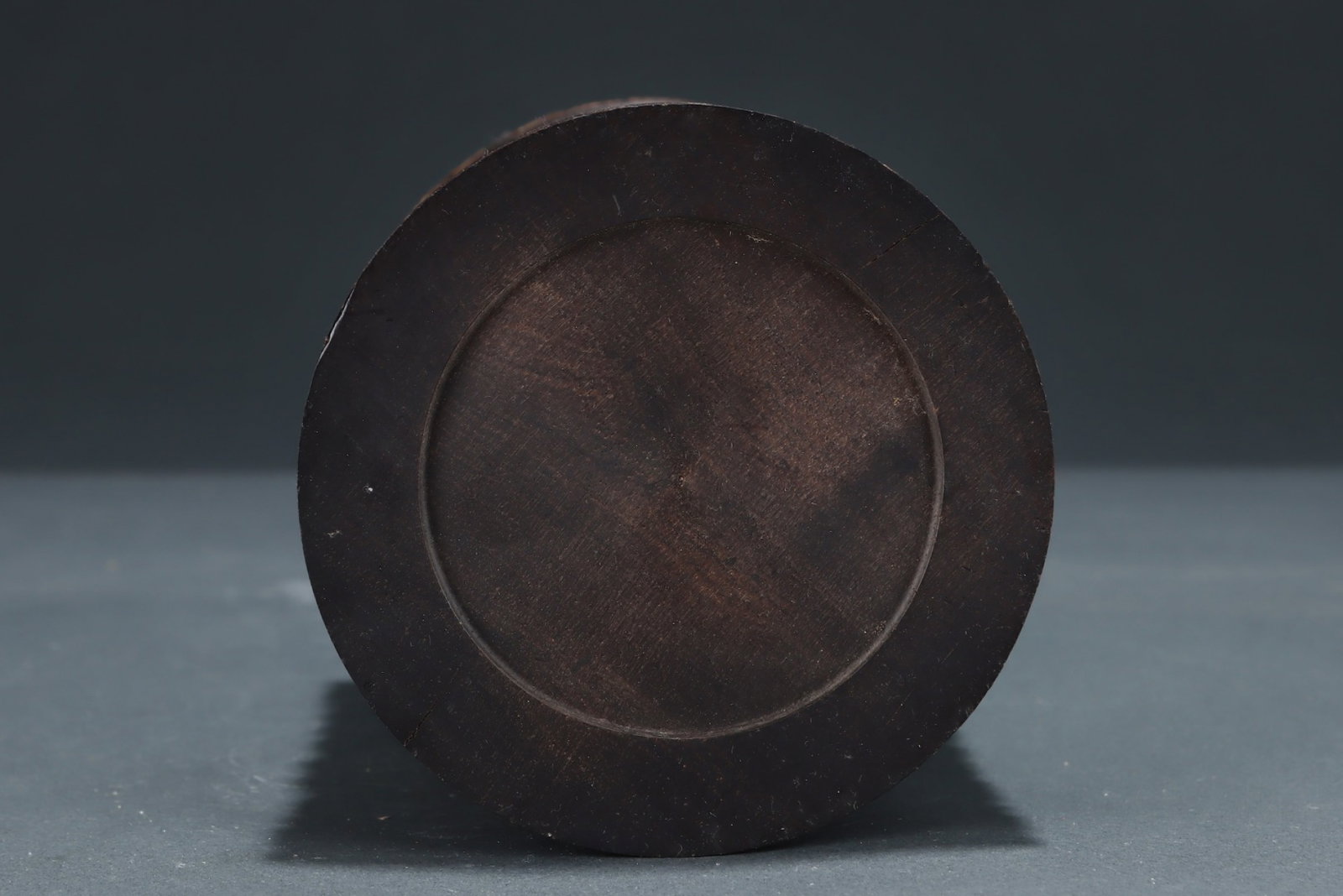 A Rare Eaglewood Fu-Character Pattern Brush Pot - 8