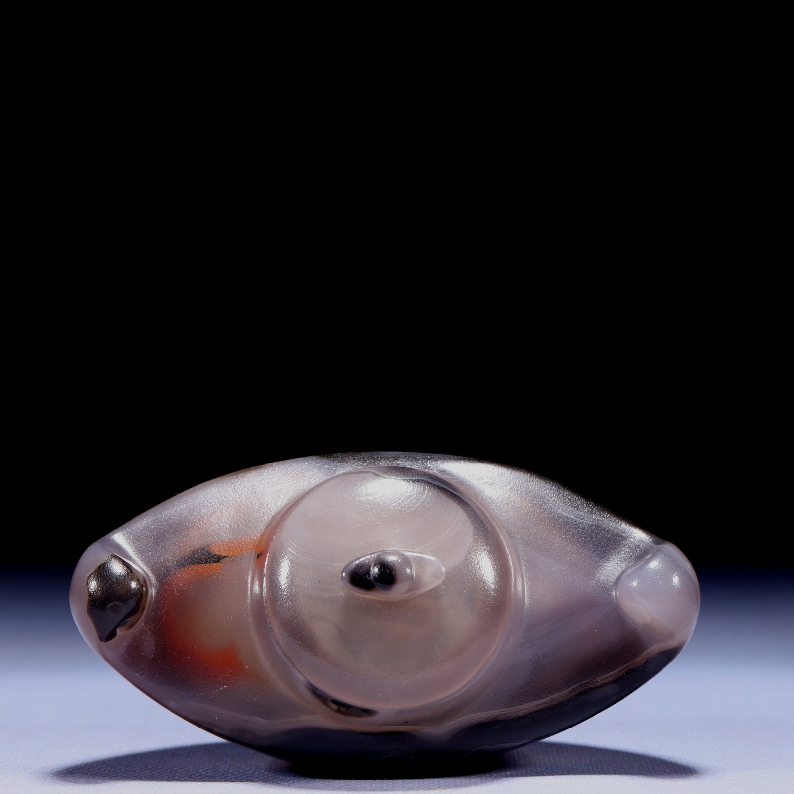 An Exquisite Agate Brush Washer - 12