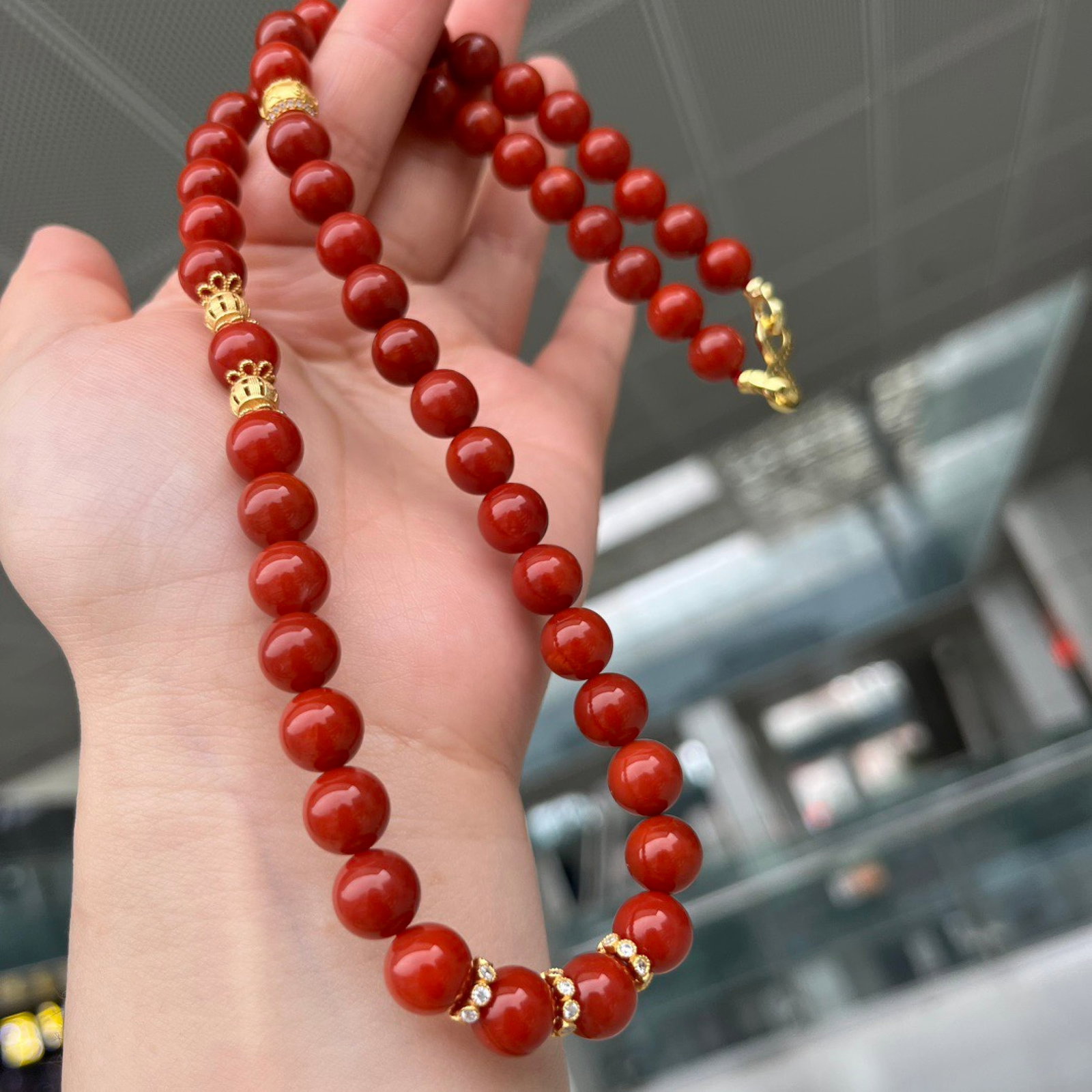An Exquisite Agate Necklace - 2