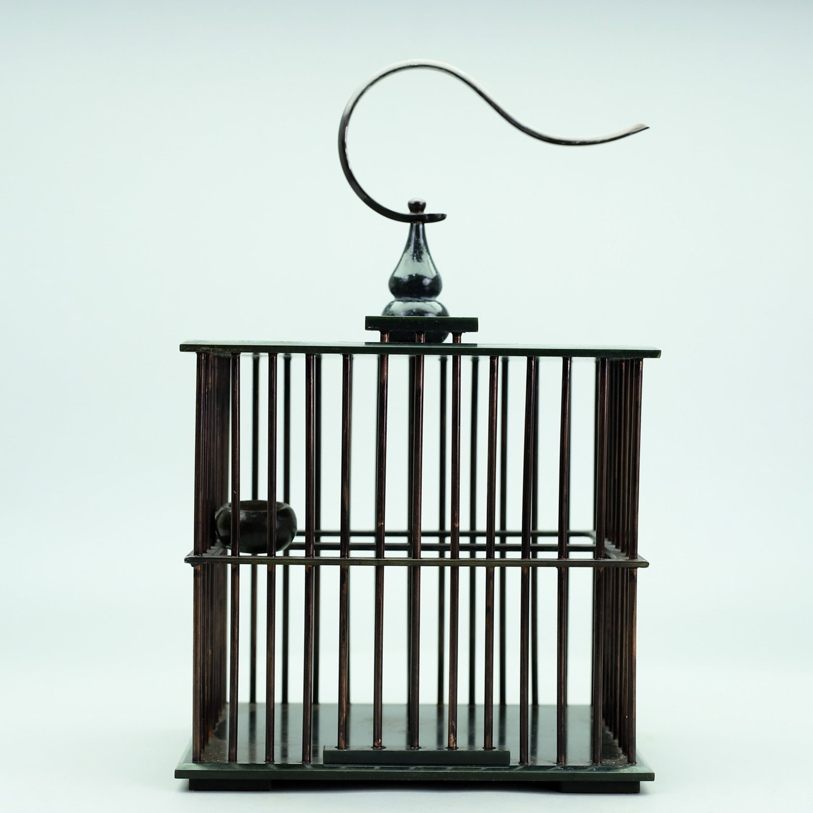 An Exquisite Jasper Birdcage With Poetry Inscriptions (1 of 10)