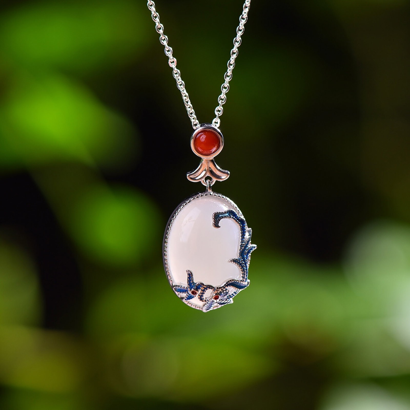 A Set of Fine Sterling Silver-Gold Plated Inlaid White Jade Enamel Jewelrys,Inlaid Gems: A Set of Fine Sterling Silver-Gold Plated Inlaid White Jade Enamel Jewelrys,Inlaid Gems,Size:13mmx18mm, 8mmx10mm,10mmx14mm,10mmx14mm 一套纯银镀金镶白