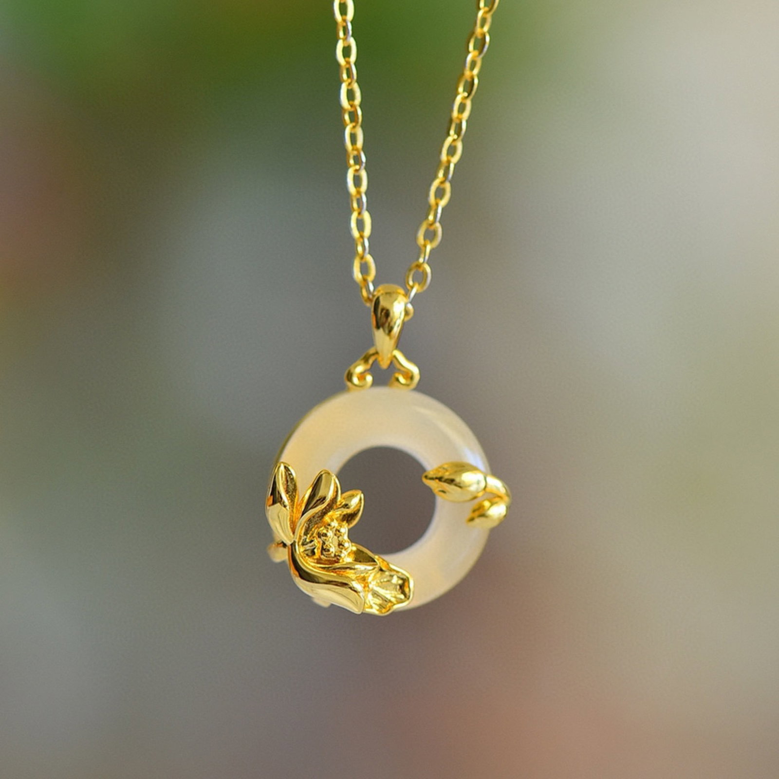 An Exquisite Lotus Pattern Pendant - 4
