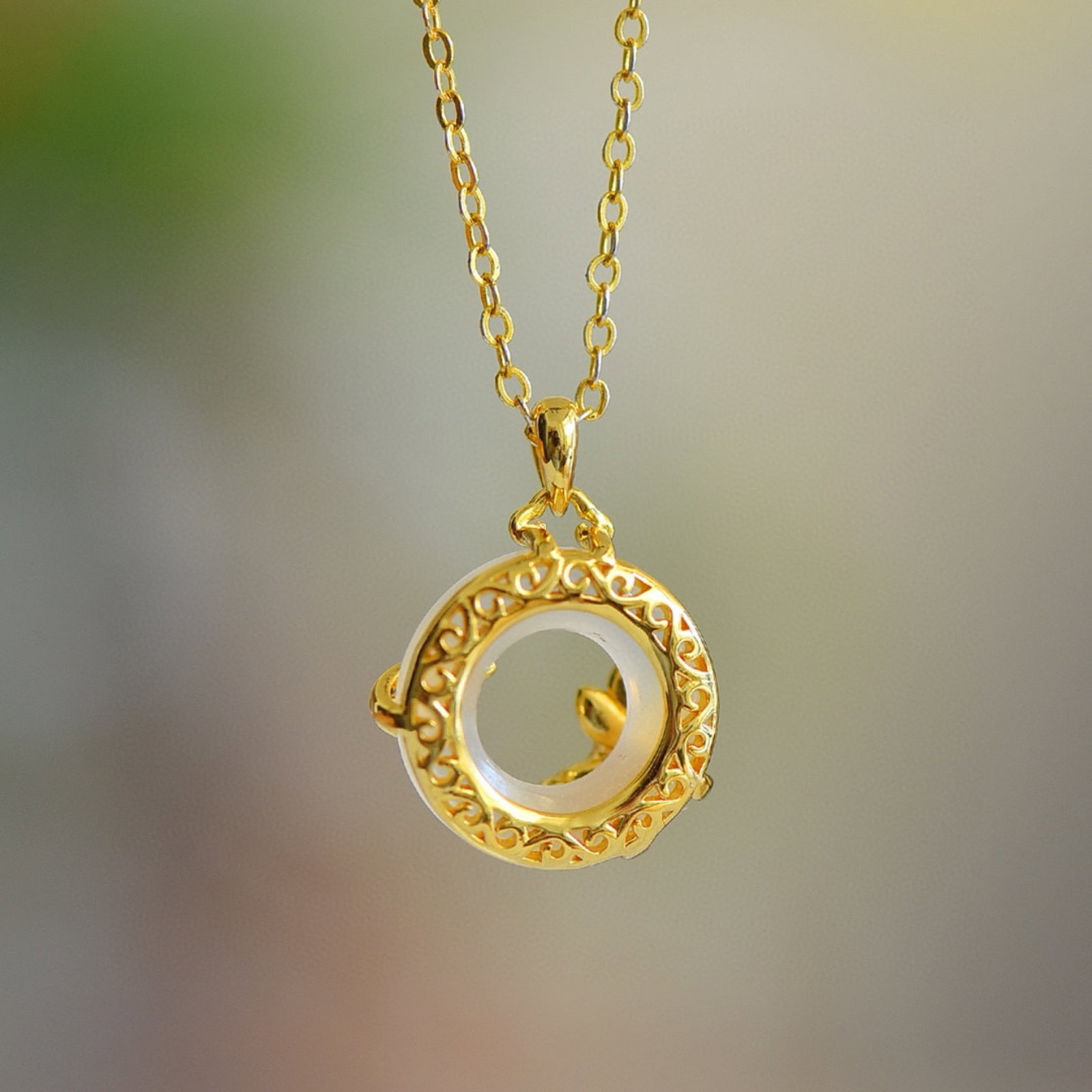 An Exquisite Lotus Pattern Pendant - 5