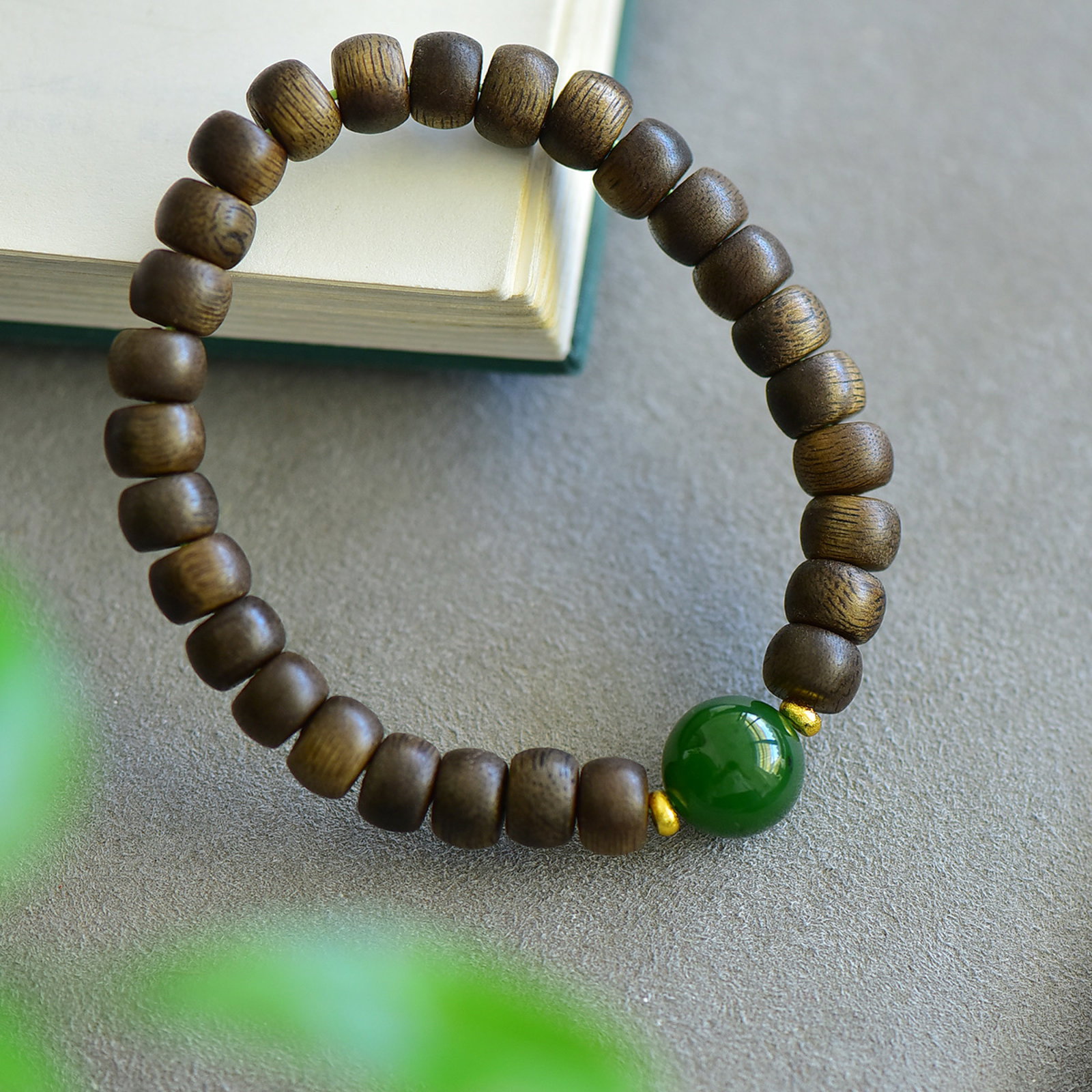 An Exquisite Jasper Eaglewood Bracelets - 6