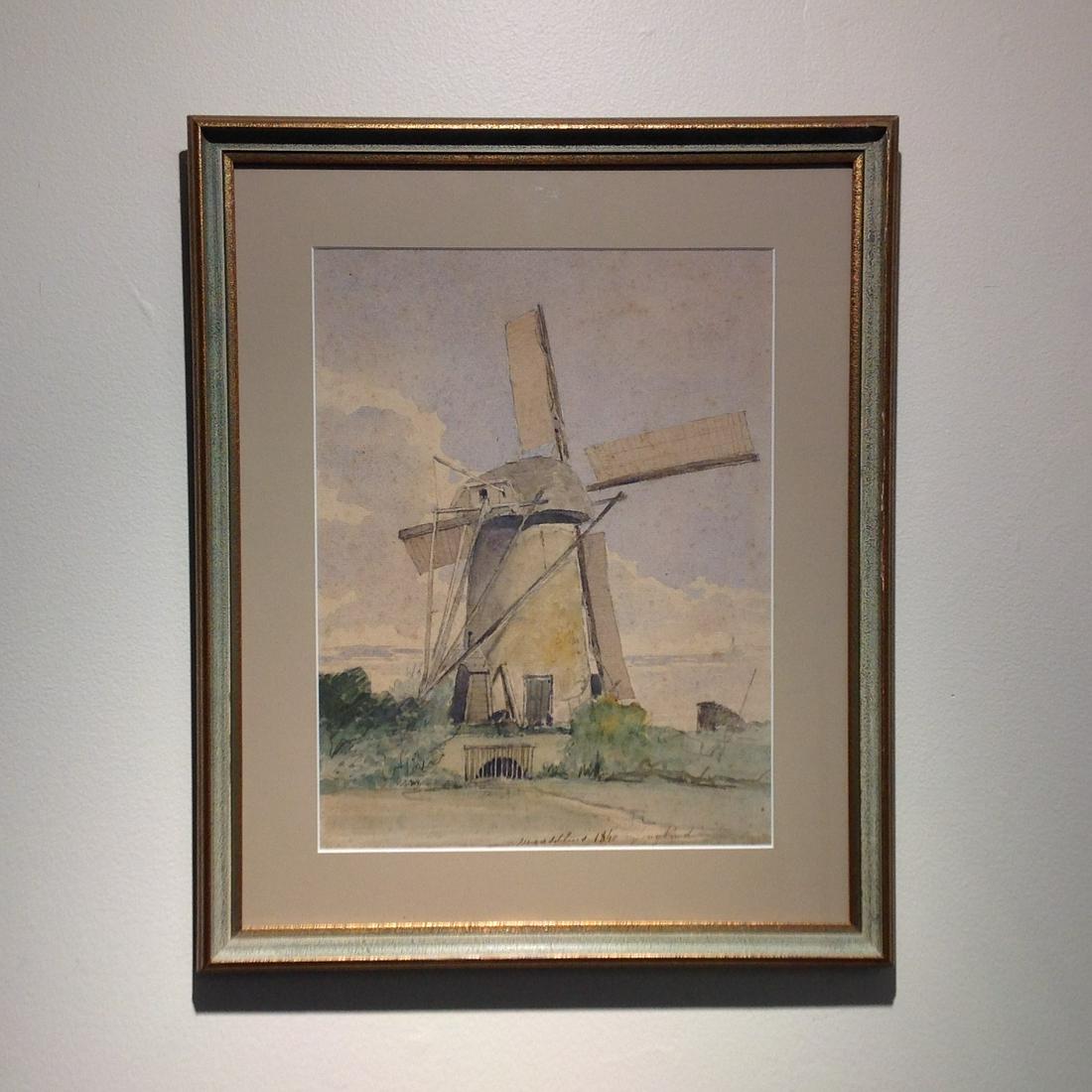 Johan Barthold Jongkind Windmill (1 of 4)