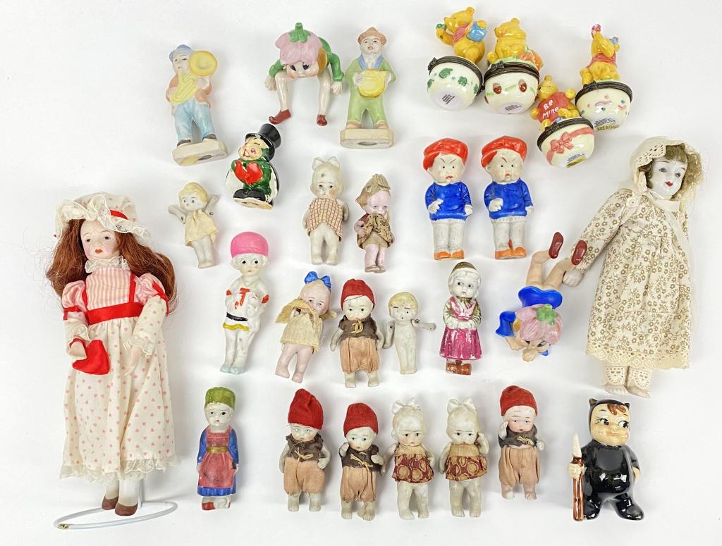 Lot Of  Vintage Japanese Bisque Comic Figurines (1 of 7)