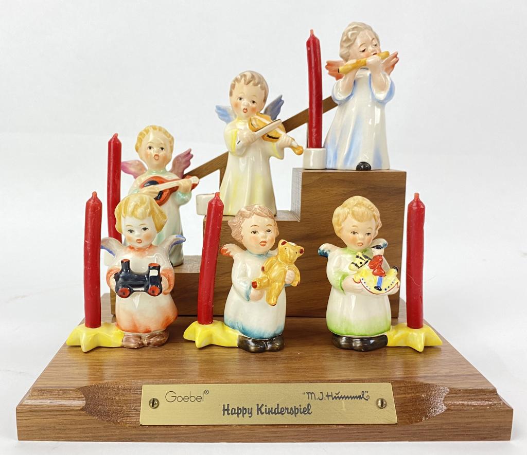 (6) Goebel Hummel Musical Angel Candle Holders (1 of 5)