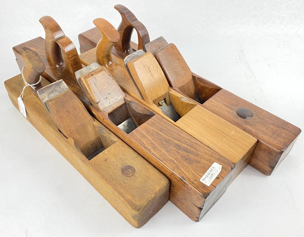 (4) Vintage Wooden Block Planes A (1 of 6)