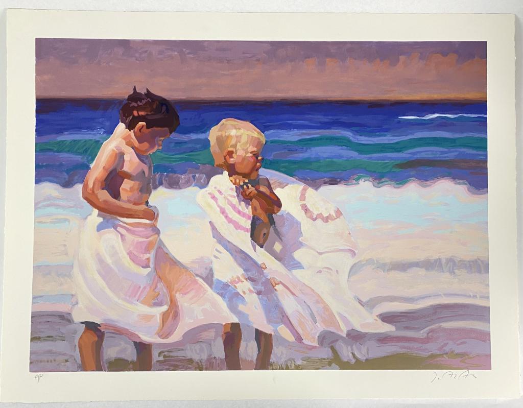 John Asaro Signed Lithograph AP (1 of 4)