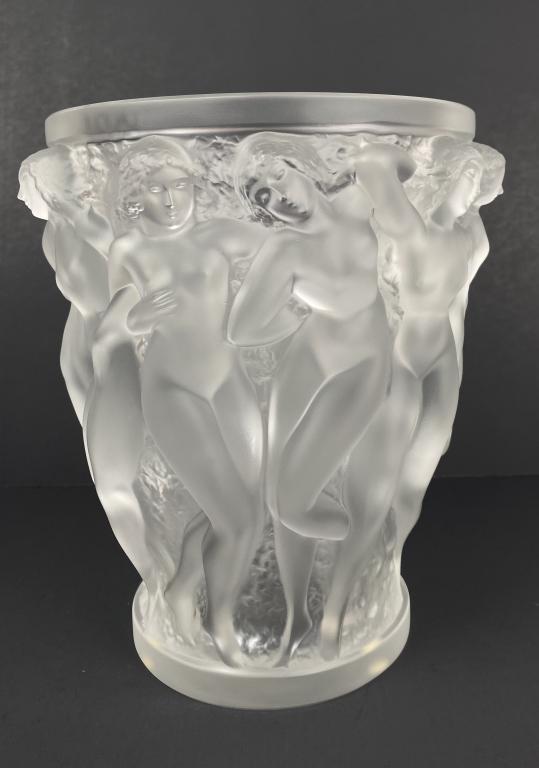 Large Lalique Bacchantes Vase (1 of 4)