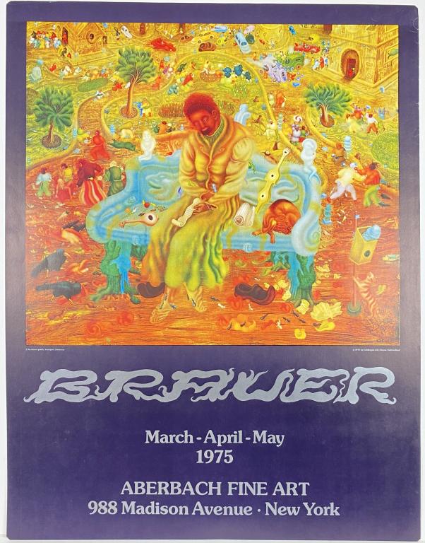 Arik Brauer Aberbach Fine Art 1975 Poster (1 of 3)