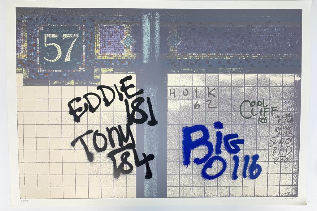 John Loring Screenprint 1972 33/50 (1 of 3)