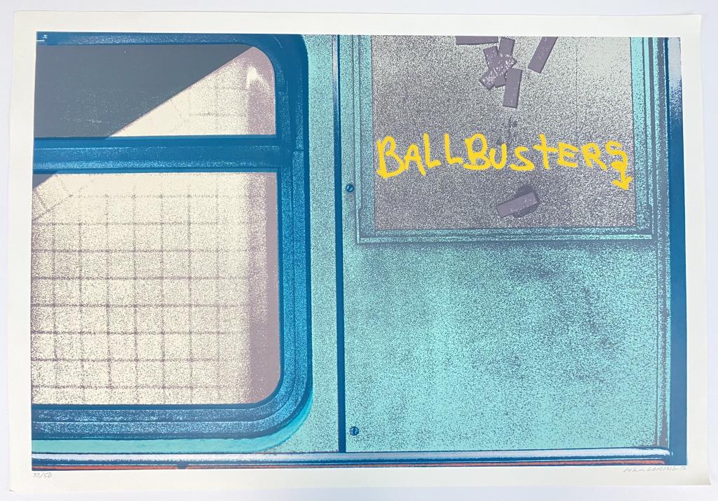 John Loring Screenprint 1972 33/50 (1 of 3)