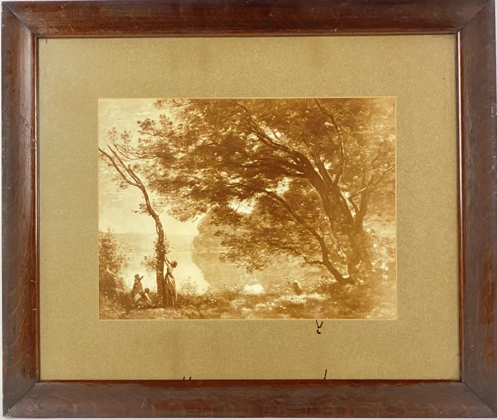Antique Print Jean Baptiste Camille Corot (1 of 4)