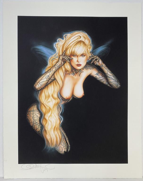 Olivia De Berardinis Giclee "Dark Angel" 5/24 (1 of 3)