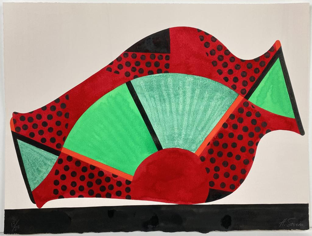 Harry Soviak Lithograph 13/20: Unframed: 30"x23" Good condition.