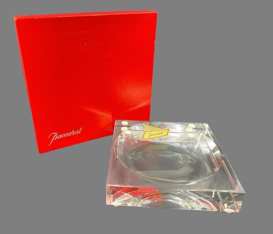 Baccarat Crystal Ashtray In Box (1 of 3)