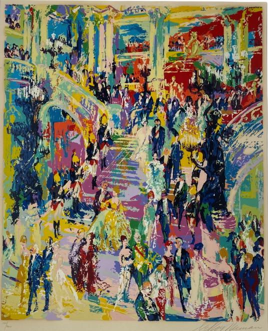 LeRoy Neiman "Le Grand Escalier De L'Opera" (1 of 4)