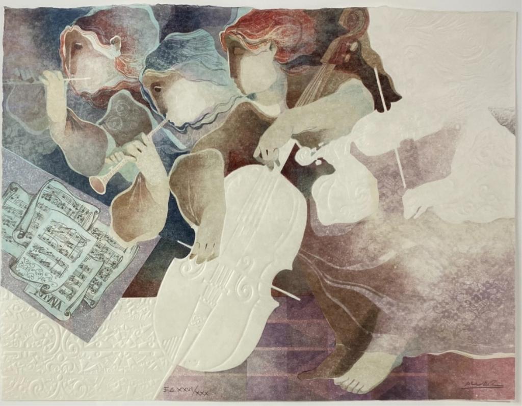 Sunol Alvar Embossed Lithograph E.A. 26/30 (1 of 4)