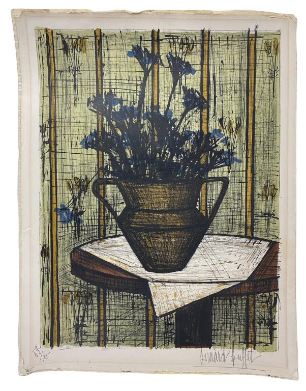 Bernard Buffet Hand Signed Litho 1967 (1 of 6)