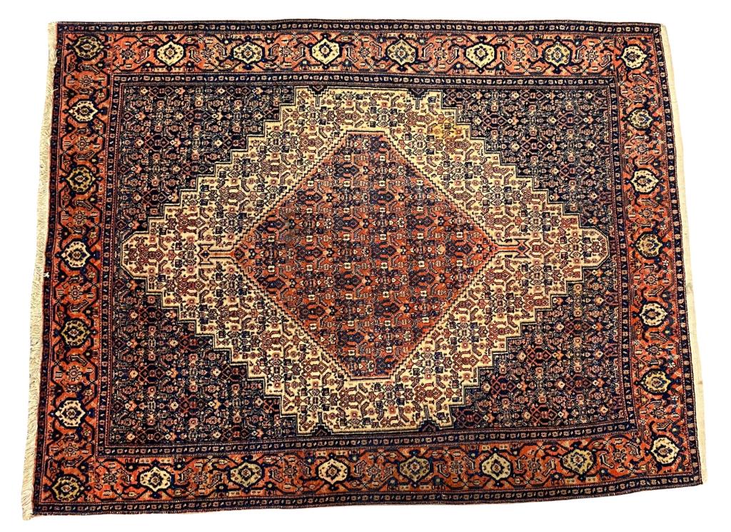 Senneh Persian Hand Knotted Rug (1 of 6)