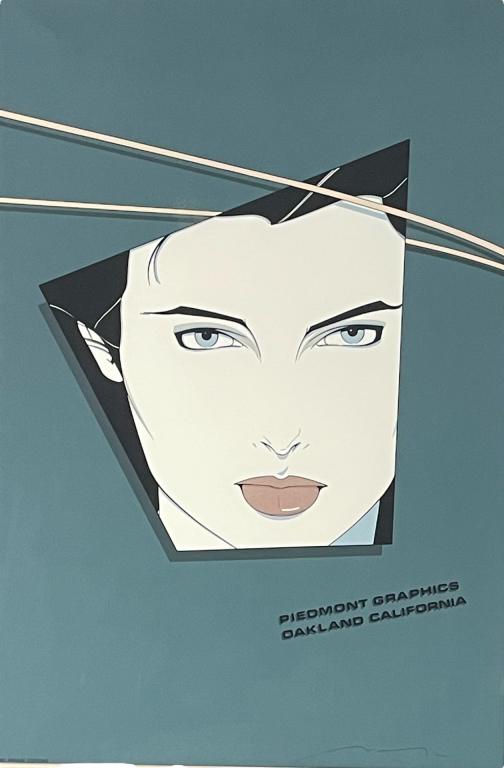 Patrick Nagel "Piedmont Graphics" Screenprint A/P (1 of 5)